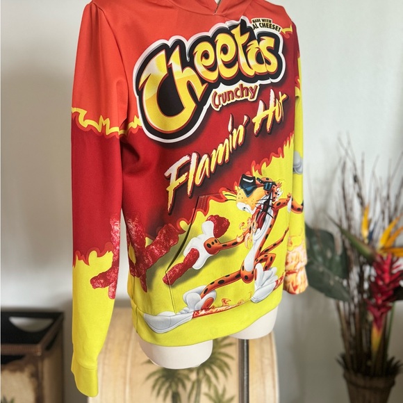 Kids Flamin' Hot Cheetos Hoodie All-Ver 3D Print Sweatshirt Unisex Pullover M - Picture 5 of 13